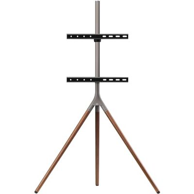 One For All Universele tv-beugel met statief schermen tussen 32 en 65 inch LCD/LED/plasma/OLED/QLED televisies 360° draaibaar en in hoogte verstelbaar VESA 400x400 WM7471, Dark One For All Universele tv-beugel met statief schermen tussen 32 en 65 inch LCD/LED/plasma/OLED/QLED televisies 360° draaibaar en in hoogte verstelbaar VESA 400x400 WM7471, Dark