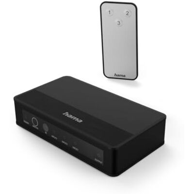 Hama 4K HDMI-schakelaar 3x1 Hama 4K HDMI-schakelaar 3x1