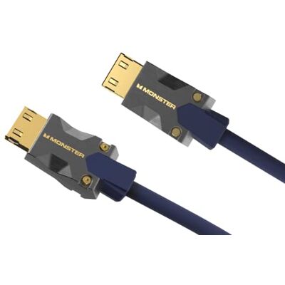 Monster Cable M3000 HDMI 2.1-kabel, 3 m, 8K @ 60Hz, 4K @ 120Hz, 48Gbit/s HDR eArc, gouden stekker, PS4/PS5/Xbox, blauw Monster Cable M3000 HDMI 2.1-kabel, 3 m, 8K @ 60Hz, 4K @ 120Hz, 48Gbit/s HDR eArc, gouden stekker, PS4/PS5/Xbox, blauw