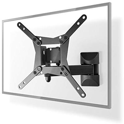 NEDIS TV muurbeugel volledig beweegbaar 10-32" draagkracht 30kg 3 draaipunten NEDIS TV muurbeugel volledig beweegbaar 10-32" draagkracht 30kg 3 draaipunten
