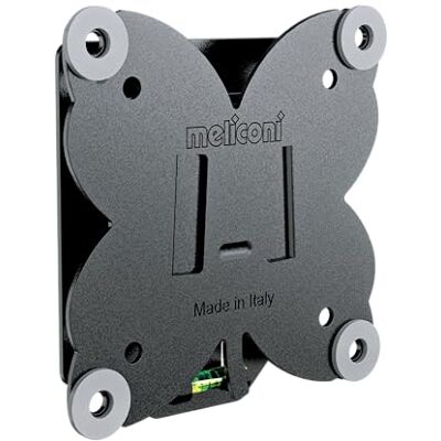 Meliconi Slimstyle Plus 100 S TV muurbeugel voor 14 inch tot 32 inch tv VESA 75-100 Made in Italy Meliconi Slimstyle Plus 100 S TV muurbeugel voor 14 inch tot 32 inch tv VESA 75-100 Made in Italy