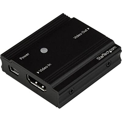 StarTech . com HDMI-signaalversterker HDMI-extender HDMI Booster Videosignaalrepeater 4K 60Hz (HDBOOST4K) StarTech . com HDMI-signaalversterker HDMI-extender HDMI Booster Videosignaalrepeater 4K 60Hz (HDBOOST4K)