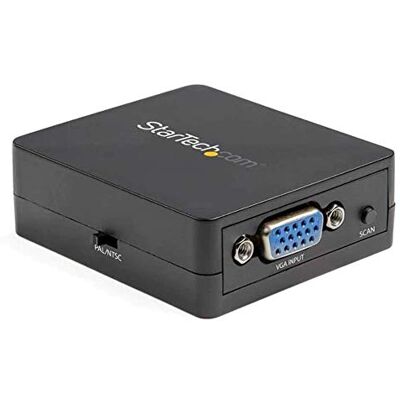 StarTech Adapter – VGA naar RCA converter – 1080p StarTech Adapter – VGA naar RCA converter – 1080p