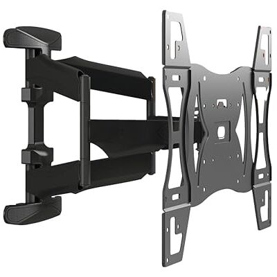 Vogel's BASE 45 L draaibare televisiebeugel voor 40-82 inch Kantelbaar en draaibaar tot 180° TV steun geschikt voor televisies met een maximaal gewicht van 45 kg en VESA 100x100 tot 600x400, Zwart Vogel's BASE 45 L draaibare televisiebeugel voor 40-82 inch Kantelbaar en draaibaar tot 180° TV steun geschikt voor televisies met een maximaal gewicht van 45 kg en VESA 100x100 tot 600x400, Zwart