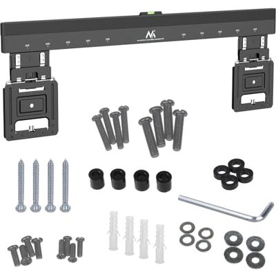 Maclean Ultra platte tv-muurbeugel, 37-80 inch, Max VESA 600 x 400, MC-481 Maclean Ultra platte tv-muurbeugel, 37-80 inch, Max VESA 600 x 400, MC-481