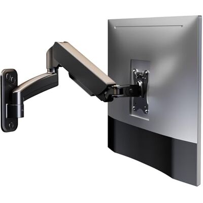 WORLDLIFT Wandhouder voor pc en tv – voor schermen van 17 tot 32 inch, ergonomisch en verstelbaar met gasveer ondersteuning van 8 kg, VESA 75 x 75, 100 x 100 mm WORLDLIFT Wandhouder voor pc en tv – voor schermen van 17 tot 32 inch, ergonomisch en verstelbaar met gasveer ondersteuning van 8 kg, VESA 75 x 75, 100 x 100 mm