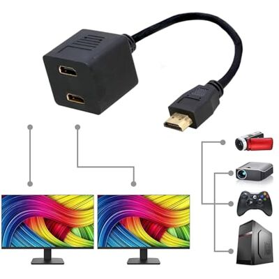 Techly Manhattan 307833 kabel, 0,3 m, zwart Techly Manhattan 307833 kabel, 0,3 m, zwart