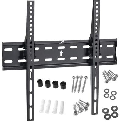 Maclean MC-862 wandhouder voor plasma-tv OLED QLED universeel van 26 tot 55 kg tot 40 kg max. VESA 400 x 400 mm, slank design kantelbaar Maclean MC-862 wandhouder voor plasma-tv OLED QLED universeel van 26 tot 55 kg tot 40 kg max. VESA 400 x 400 mm, slank design kantelbaar