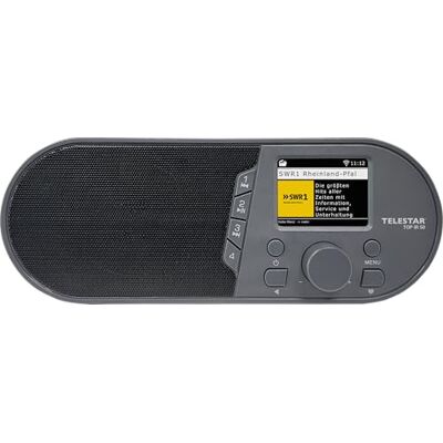 TELESTAR TOP IR 50 Internetradio (Bluetooth, 7 W, USB-opnamefunctie, stationtoetsen op het apparaat, hotelmodus, afstandsbediening) antraciet TELESTAR TOP IR 50 Internetradio (Bluetooth, 7 W, USB-opnamefunctie, stationtoetsen op het apparaat, hotelmodus, afstandsbediening) antraciet