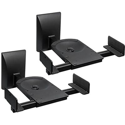 myWall HB5L HB 5L, speaker muurbeugel, kantel- en draaibaar, zonder gereedschap, 25 kg, zwart, 1 paar myWall HB5L HB 5L, speaker muurbeugel, kantel- en draaibaar, zonder gereedschap, 25 kg, zwart, 1 paar