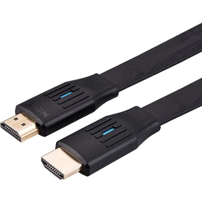 Value 8K HDMI-kabel Ultra HD met ethernet, plat, St/St, 1 m Value 8K HDMI-kabel Ultra HD met ethernet, plat, St/St, 1 m