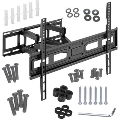Maclean MC-710N Universele tv-muurbeugel voor 37-80 inch OLED QLED LCD LED Plasma VESA max 600 x 400 cm kantelbaar van +3° tot -15, maximale belasting 40 kg Maclean MC-710N Universele tv-muurbeugel voor 37-80 inch OLED QLED LCD LED Plasma VESA max 600 x 400 cm kantelbaar van +3° tot -15, maximale belasting 40 kg