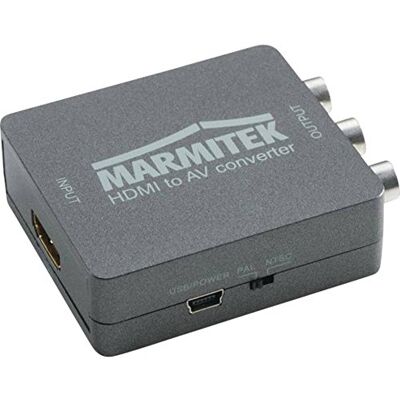 Marmitek HDMI naar SCART adapter Connect HA13 HDMI naar peritel videoconverter cinch composiet 1080p full hd PAL nieuwe AV-bron met oude tv geen software nodig Marmitek HDMI naar SCART adapter Connect HA13 HDMI naar peritel videoconverter cinch composiet 1080p full hd PAL nieuwe AV-bron met oude tv geen software nodig