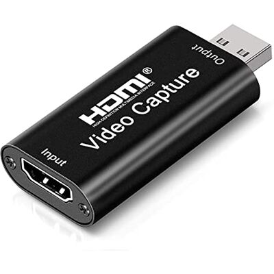 Vinmooog Video-opnamekaart, HDMI-adapter, 4K HDMI-opnamekaart, HDMI video-opname USB 2.0 1080p voor games, tv-streaming, live recorder voor Windows Mac OS Vinmooog Video-opnamekaart, HDMI-adapter, 4K HDMI-opnamekaart, HDMI video-opname USB 2.0 1080p voor games, tv-streaming, live recorder voor Windows Mac OS