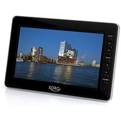 Xoro PTI 1010 26 cm (10,1 Inch) DraaGBare Dvb-T/T2 Televisie (H265 Hevc, Mediaplayer, Usb 2.0, Micro- En Telescopische Antenne, Afstandsbediening) Zwart Xoro PTI 1010 26 cm (10,1 Inch) DraaGBare Dvb-T/T2 Televisie (H265 Hevc, Mediaplayer, Usb 2.0, Micro- En Telescopische Antenne, Afstandsbediening) Zwart