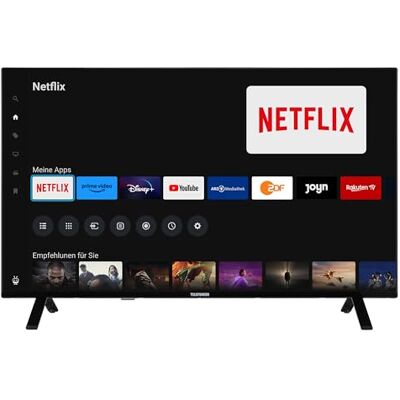 TELEFUNKEN XU43TO750S 43 inch Smart TV aangedreven door TiVo (4K UHD, Dolby Vision HDR, Dolby Atmos, Triple Tuner, 6 maanden HD+ inbegrepen) TELEFUNKEN XU43TO750S 43 inch Smart TV aangedreven door TiVo (4K UHD, Dolby Vision HDR, Dolby Atmos, Triple Tuner, 6 maanden HD+ inbegrepen)