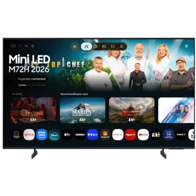 Samsung TV 50 inch Mini LED M72H 4K Smart TV met Vision AI Companion, AI Football TV Plus, Sport, Bioscoop en Gaming Samsung TV 50 inch Mini LED M72H 4K Smart TV met Vision AI Companion, AI Football TV Plus, Sport, Bioscoop en Gaming