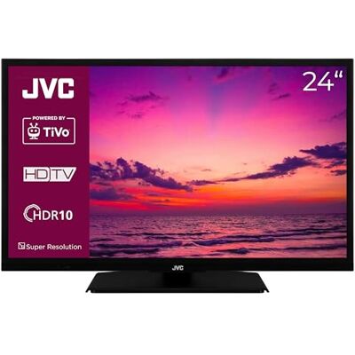 JVC TiVo LT-24VH5455 Smart TV 24 inch (HD-Ready, HDR, Triple Tuner, 6 maanden HD+ inbegrepen) JVC TiVo LT-24VH5455 Smart TV 24 inch (HD-Ready, HDR, Triple Tuner, 6 maanden HD+ inbegrepen)