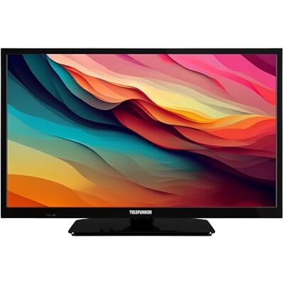 TELEFUNKEN XH24O550M HD Ready 24 inch led-tv met 60 cm schermdiagonaal en geïntegreerde drievoudige tuner, zwart TELEFUNKEN XH24O550M HD Ready 24 inch led-tv met 60 cm schermdiagonaal en geïntegreerde drievoudige tuner, zwart