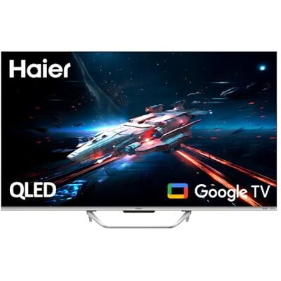 HAIER QLED 4K UHD H50Q800UX, 50 inch, Smart TV, Google TV, Dolby Atmos en Dolby Vision, HDR 10, Smart Remote Control, Google Assistant, Bluetooth 5.1, DBX TV, HDMI 2.1 x 4, frameloos, 2024 HAIER QLED 4K UHD H50Q800UX, 50 inch, Smart TV, Google TV, Dolby Atmos en Dolby Vision, HDR 10, Smart Remote Control, Google Assistant, Bluetooth 5.1, DBX TV, HDMI 2.1 x 4, frameloos, 2024