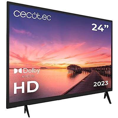 Cecotec TV TV 0 Series 24 inch, HD, optimale resolutie van afbeeldingen en video's, Dolby, HDMI/USB, afstandsbediening, 2023 Cecotec TV TV 0 Series 24 inch, HD, optimale resolutie van afbeeldingen en video's, Dolby, HDMI/USB, afstandsbediening, 2023