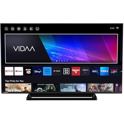 Toshiba 43LV3E63DAZ 43 inch VIDAA Smart TV (Full HD, HDR, Triple Tuner, Bluetooth, Dolby Audio) Toshiba 43LV3E63DAZ 43 inch VIDAA Smart TV (Full HD, HDR, Triple Tuner, Bluetooth, Dolby Audio)