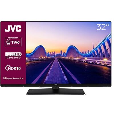 JVC TiVo LT-32VF5355 32 inch Smart TV (Full HD, HDR, Triple Tuner, 6 maanden HD+ inbegrepen) JVC TiVo LT-32VF5355 32 inch Smart TV (Full HD, HDR, Triple Tuner, 6 maanden HD+ inbegrepen)