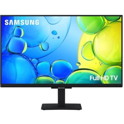 Samsung 27 inch Full HD F6005 4K Smart TV, meer contrast met HDR, geluid met OTS Lite, meer dan 500 TV Plus kanalen en je Knox Security beveiligde gegevens Samsung 27 inch Full HD F6005 4K Smart TV, meer contrast met HDR, geluid met OTS Lite, meer dan 500 TV Plus kanalen en je Knox Security beveiligde gegevens