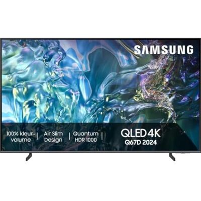 Samsung Q67D QE50Q67DAUXXH TV 127 cm (50) 4K Ultra HD Smart TV WLAN Grijs Titanium Samsung Q67D QE50Q67DAUXXH TV 127 cm (50) 4K Ultra HD Smart TV WLAN Grijs Titanium