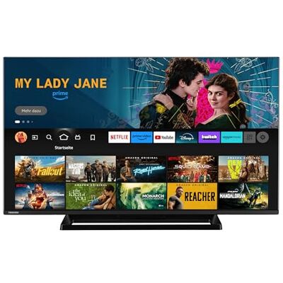 Toshiba 43UF3F63DAZ Fire TV, 43 inch, Smart TV, 4K UHD, HDR Dolby Vision, Triple Tuner, Alexa Built-In, Sound by Onkyo Toshiba 43UF3F63DAZ Fire TV, 43 inch, Smart TV, 4K UHD, HDR Dolby Vision, Triple Tuner, Alexa Built-In, Sound by Onkyo