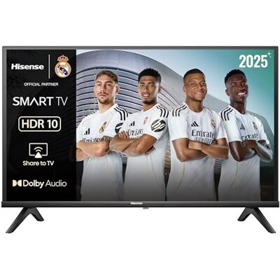 Hisense 40A4Q FullHD Smart TV 40 inch, speelmodus, AI-sport, Dolby DTS HD-geluid, hoog contrast, deelfunctie op tv, DVB T2, automatisch DTT-kanaalbeheer Hisense 40A4Q FullHD Smart TV 40 inch, speelmodus, AI-sport, Dolby DTS HD-geluid, hoog contrast, deelfunctie op tv, DVB T2, automatisch DTT-kanaalbeheer