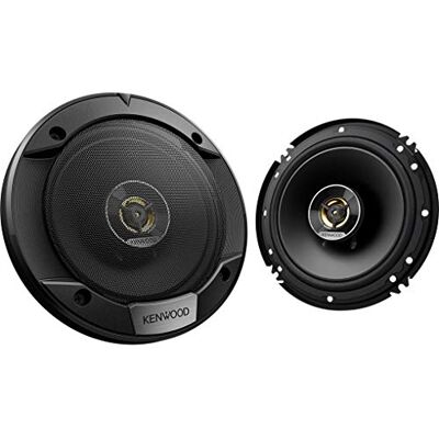 Kenwood 2-weg speakers 16 cm zwart Kenwood 2-weg speakers 16 cm zwart