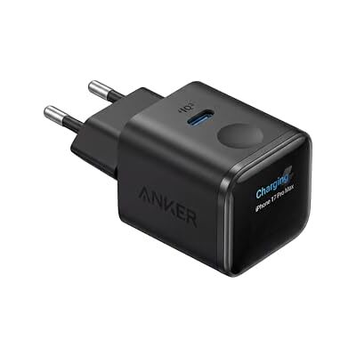 Anker USB C-oplader met intelligent display, 45 W, nano-snelladen, oplader met intelligente herkenning, onderhoudsmodus, compact, voor iPhone serie 17/16/15, iPad, MacBook (kabel niet inbegrepen) Anker USB C-oplader met intelligent display, 45 W, nano-snelladen, oplader met intelligente herkenning, onderhoudsmodus, compact, voor iPhone serie 17/16/15, iPad, MacBook (kabel niet inbegrepen)