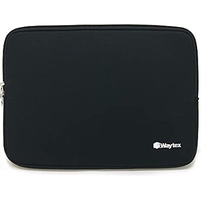 Waytex 71002 Beschermhoes voor tablet en laptop 13-14 inch, zacht neopreen, zwart Waytex 71002 Beschermhoes voor tablet en laptop 13-14 inch, zacht neopreen, zwart