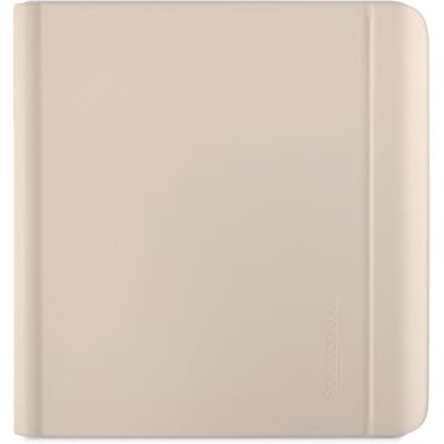Kobo SleepCover Notebook Hoes voor Libra Color, zandbeige, slaap-/wektechnologie, geïntegreerde standaard met 2 oriëntaties, kunstleer Kobo SleepCover Notebook Hoes voor Libra Color, zandbeige, slaap-/wektechnologie, geïntegreerde standaard met 2 oriëntaties, kunstleer