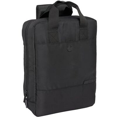 safta FC Barcelona Premium 13,3 inch laptoprugzak en USB-rugzak met klep, ideaal voor jongeren van verschillende leeftijden, comfortabel en veelzijdig, kwaliteit en sterkte, 29 x 11 x 39 cm, zwart,, safta FC Barcelona Premium 13,3 inch laptoprugzak en USB-rugzak met klep, ideaal voor jongeren van verschillende leeftijden, comfortabel en veelzijdig, kwaliteit en sterkte, 29 x 11 x 39 cm, zwart,,