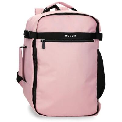 MOVOM Foster Bagage koerierstas voor dames, Roze, Eén maat, Laptop Cabine Rugzak MOVOM Foster Bagage koerierstas voor dames, Roze, Eén maat, Laptop Cabine Rugzak