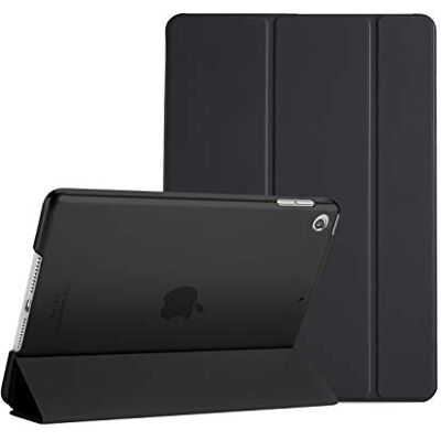 ProCase Hoes voor 10,2 Inch iPad 9e 2021 / iPad 8e 2020 / iPad 7e 2019, Schokbestendige Hoesje Beschermhoes Smart Folio Cover Case Hard Back Shell -Zwart ProCase Hoes voor 10,2 Inch iPad 9e 2021 / iPad 8e 2020 / iPad 7e 2019, Schokbestendige Hoesje Beschermhoes Smart Folio Cover Case Hard Back Shell -Zwart