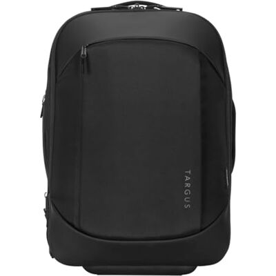 Targus EcoSmart Mobile Tech Traveler rugzak met wieltjes, converteerbare tas met uitbreidbaar hoofdvak, ergonomische laptoptas, zwart, TBR040GL Targus EcoSmart Mobile Tech Traveler rugzak met wieltjes, converteerbare tas met uitbreidbaar hoofdvak, ergonomische laptoptas, zwart, TBR040GL