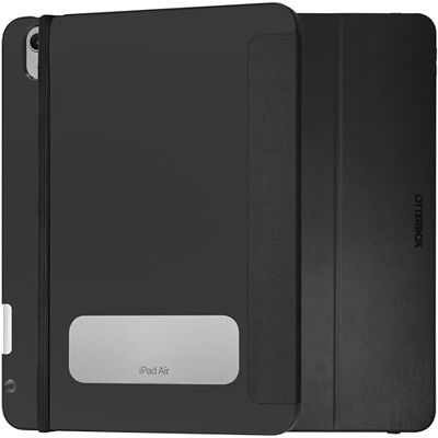 Otterbox React Folio beschermhoes voor iPad Air 11 inch (M4/M3/M2) / iPad Air 10,9 inch (2022/2020), schokbestendig, valbescherming, dunne beschermhoes, getest volgens militaire normen, zwart, levering zonder verpakking Otterbox React Folio beschermhoes voor iPad Air 11 inch (M4/M3/M2) / iPad Air 10,9 inch (2022/2020), schokbestendig, valbescherming, dunne beschermhoes, getest volgens militaire normen, zwart, levering zonder verpakking