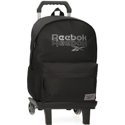 Reebok Melbourne Laptoprugzak met draagbare trolley, 15,6 inch, zwart, 31 x 44 x 15 cm, polyester by Joumma Bags, zwart, Talla única, laptoprugzak met trolley Reebok Melbourne Laptoprugzak met draagbare trolley, 15,6 inch, zwart, 31 x 44 x 15 cm, polyester by Joumma Bags, zwart, Talla única, laptoprugzak met trolley