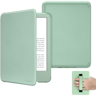 MoKo Case voor 6 inch Kindle (11e generatie-2024/2022 release), Agave Green Ultra lichtgewicht PU-beschermhoes met automatische wake/slaap voor e-book 2024 MoKo Case voor 6 inch Kindle (11e generatie-2024/2022 release), Agave Green Ultra lichtgewicht PU-beschermhoes met automatische wake/slaap voor e-book 2024