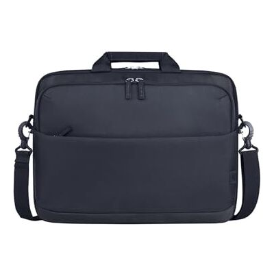HP Everyday Laptoptas van 40,6 cm, gemaakt van gerecycled polyester 600D, 13 l, gevoerd vak, waterdicht, afneembare schouderriem, grijs HP Everyday Laptoptas van 40,6 cm, gemaakt van gerecycled polyester 600D, 13 l, gevoerd vak, waterdicht, afneembare schouderriem, grijs