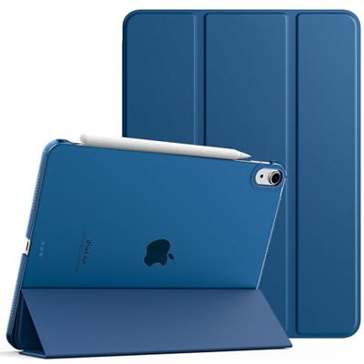 TiMOVO Beschermhoes voor iPad Air 11 inch M4/M3/M2, Air 5e/4e generatie, Abyss-blauw TiMOVO Beschermhoes voor iPad Air 11 inch M4/M3/M2, Air 5e/4e generatie, Abyss-blauw