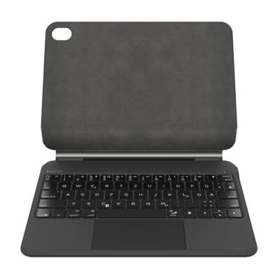 Belkin Pro-toetsenbord met hoes voor iPad 10e generatie 10,9 inch met magnetische standaard, multi-managementbediening, bevestiging van Apple Pencil, QWERTZ, multimedia-toetsen, iPad-toetsenbord voor iPad 10,9 inch Belkin Pro-toetsenbord met hoes voor iPad 10e generatie 10,9 inch met magnetische standaard, multi-managementbediening, bevestiging van Apple Pencil, QWERTZ, multimedia-toetsen, iPad-toetsenbord voor iPad 10,9 inch