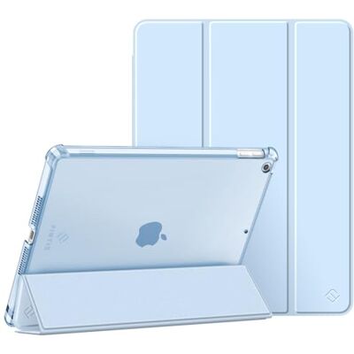 FINTIE Hoes voor iPad 10.2 inch 9e Generatie 2021/ 8e Gen. 2020 / 7e Gen. 2019 met Pencil Houder, Ultradun Superlicht Beschermhoes met Transparante Achterkant met Automatische Slaap-waak, Hemelsblauw Étui avec Porte-Stylet, Coque Arrière Transparente Gi FINTIE Hoes voor iPad 10.2 inch 9e Generatie 2021/ 8e Gen. 2020 / 7e Gen. 2019 met Pencil Houder, Ultradun Superlicht Beschermhoes met Transparante Achterkant met Automatische Slaap-waak, Hemelsblauw Étui avec Porte-Stylet, Coque Arrière Transparente Gi