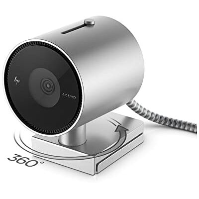 HP Pro Webcam 4K 950 4K Pro webcam zilver HP Pro Webcam 4K 950 4K Pro webcam zilver
