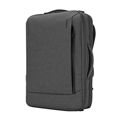Targus Cypress Hero Rugzak met EcoSmart, ontworpen voor zakenreizen en scholen, grijs, 15,6 inch, rugzak, uniform Targus Cypress Hero Rugzak met EcoSmart, ontworpen voor zakenreizen en scholen, grijs, 15,6 inch, rugzak, uniform