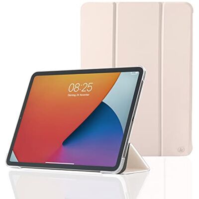 Hama iPad Pro 2020/2021 hoes 12,9 inch (Apple Tablet Flip Case, standfunctie, transparante achterkant, magnetische afdekking, roze Hama iPad Pro 2020/2021 hoes 12,9 inch (Apple Tablet Flip Case, standfunctie, transparante achterkant, magnetische afdekking, roze