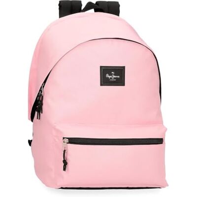 Pepe Jeans Aris Colorful Laptoprugzak met dubbel vak, 15,6 inch, roze, 31 x 44 x 17,5 cm, polyester by Joumma Bags, roze, dubbele laptoprugzak, Roze, Laptoprugzak met twee vakken Pepe Jeans Aris Colorful Laptoprugzak met dubbel vak, 15,6 inch, roze, 31 x 44 x 17,5 cm, polyester by Joumma Bags, roze, dubbele laptoprugzak, Roze, Laptoprugzak met twee vakken